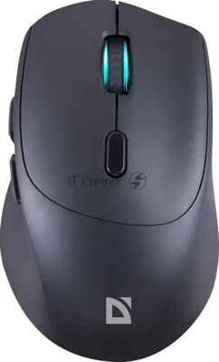Мышь беспроводная Defender Effect X MS-095 черный, 1600 dpi, радиоканал, USB, кнопки - 6