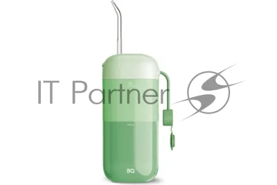 Ирригатор BQ IR002 зеленый, от аккумулятора, 230 мл, 11 режимов