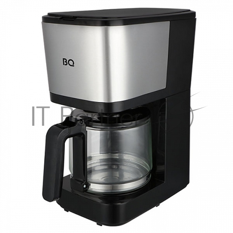 Кофеварка капельная BQ CM2007 стальной/черный, исп. кофе - молотый, 1.25 л, 750 Вт