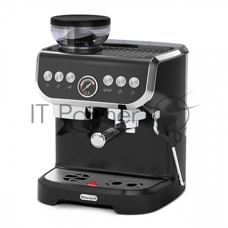 Кофейная станция BQ CM5000 черный, исп. кофе - молотый/зерна, 2 л, 1560 Вт, 15 бар