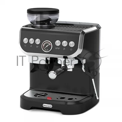 Кофейная станция BQ CM5000 черный, исп. кофе - молотый/зерна, 2 л, 1560 Вт, 15 бар