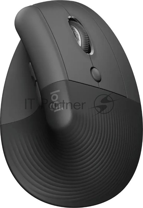 Мышь беспроводная Logitech Lift графитовый, 4000 dpi, радиоканал, Bluetooth, USB, кнопки - 6