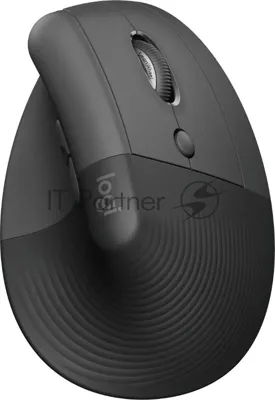 Мышь беспроводная Logitech Lift графитовый, 4000 dpi, радиоканал, Bluetooth, USB, кнопки - 6