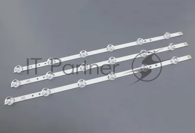 Подсветка LED для телевизоров LG 32LB Innotek DRT 3.0 32" (комплект 3 шт), большие линзы