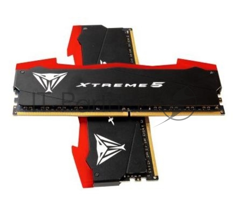 Оперативная память Patriot Viper Xtreme 5, DDR5, 48GB (2x24GB), 8200MHz, CL38, DIMM, с радиаторами, черный