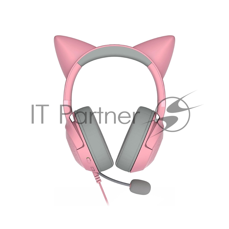 Гарнитура Razer Kraken Kitty V2 Quartz розовый, проводная, USB, подсветка