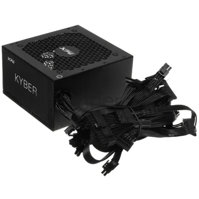 Блок питания ADATA XPG KYBER 650 RTL (KYBER650G-BKCEU), 650Вт, 80 PLUS Gold, 120мм, черный