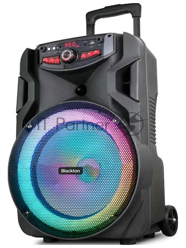 Портативная акустика Blackton Bt PBS2113 черный Мощность RMS 40 Вт Bluetooth
