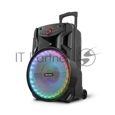 Портативная акустика Blackton Bt PBS2115 черный Мощность RMS 40 Вт Bluetooth