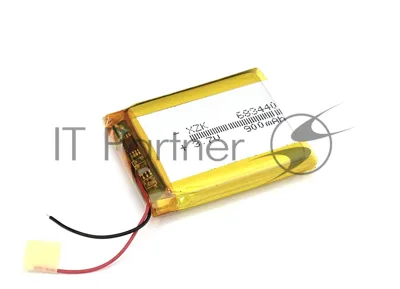 Аккумулятор Li-Pol (батарея) 6.8x34x40 мм 2pin 3.7V/900mAh
