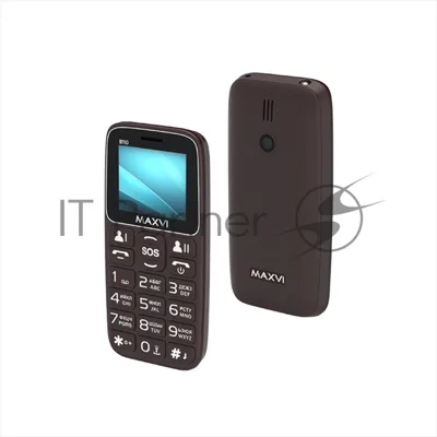 Мобильный телефон Maxvi B110 коричневый