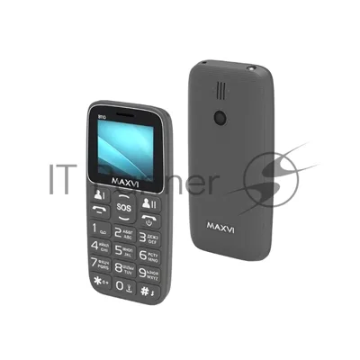Мобильный телефон Maxvi B110 серый