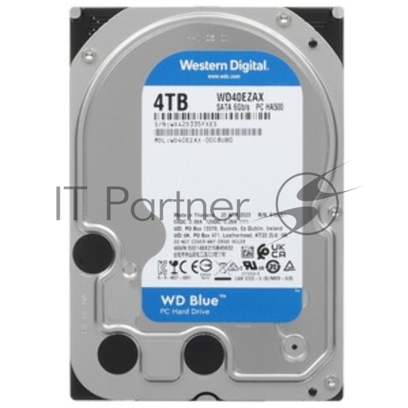 Жесткий диск HDD WD Blue 4Tb 5400rpm SATA 256Mb 3.5"
