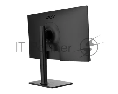 Монитор 23.8" MSI Modern MD2412P IPS 1920x1080, 100 Гц, 4 мс (GtG), 16:9, 300 кд/м², HDMI, USB-C (15 Вт), встроенные динамики (2x3 Вт), Flicker Free, Low Blue Light, Adaptive-Sync, регулировка по высоте, поворотная подставка, портретный режим, черный