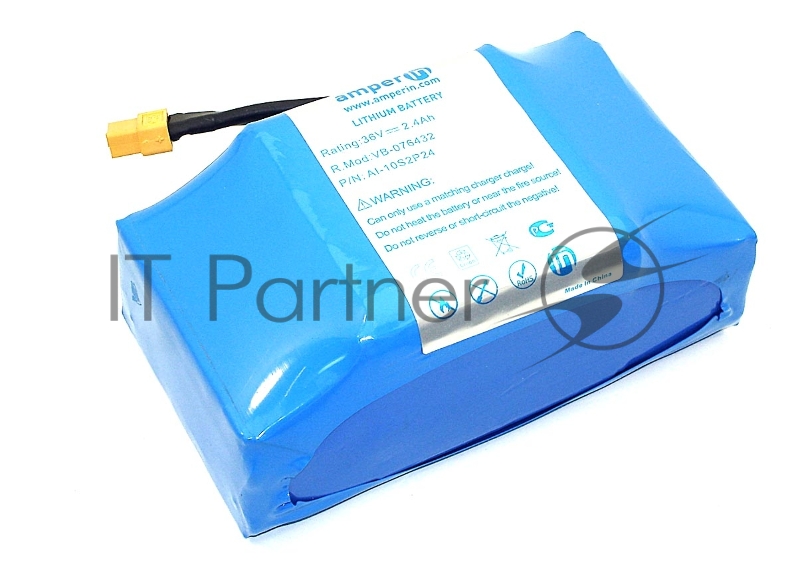 Аккумулятор Amperin 10S2P для гироскутера 36V 2.4А·ч Li-ion