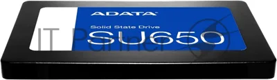 Накопитель SSD ADATA Ultimate SU650, 2000 Gb, SATA, 2.5", R/W 520/450, без радиатора