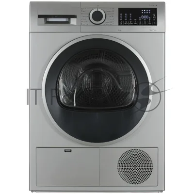 Сушильная машина Bosch WQG1420XME серый, 9 кг, сушка - конденсационная, программ - 15, 59.8 x 84.2 x 64.8 см