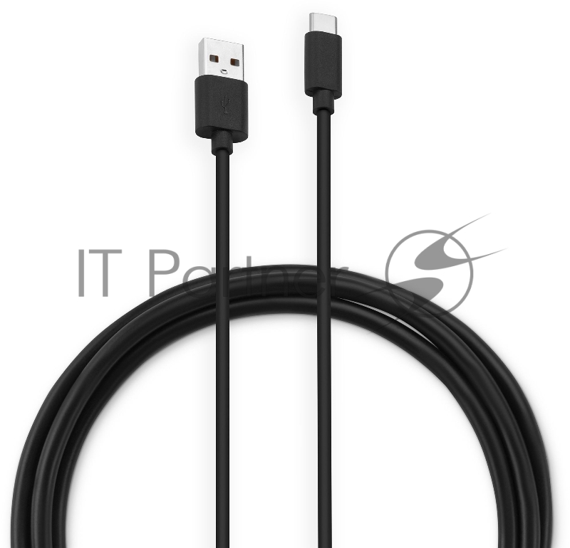 Кабель Buro BU-USB-AC-1M-3A USB (m)-USB Type-C (m) 1м черный