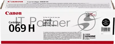 Картридж лазерный Canon 069HBK (5098C002/004) черный (7600 стр.) для Canon MF752Cdw/MF754Cdw, LBP673Cdw
