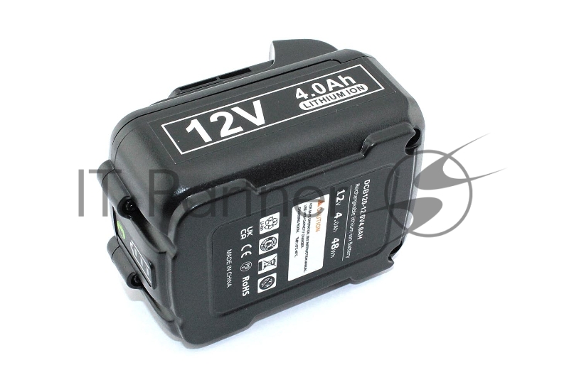 Аккумулятор для DeWalt (p/n: DC9071, DE9037, DE9071, DE9074, DE9075) 4.0Ah 12V (Li-ion)