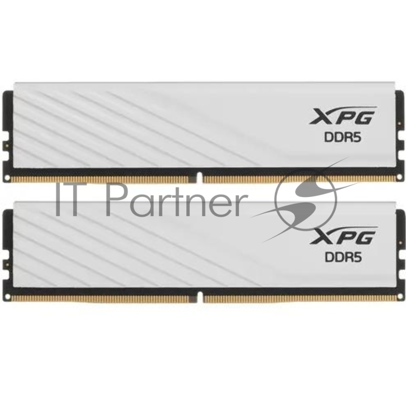 Оперативная память XPG Lancer Blade, DDR5, 32GB (2x16GB), 6000MHz, CL30, DIMM, с радиаторами, белый