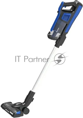 Пылесос вертикальный Blackton Bt VCA1401B черный/синий, питание от аккумулятора, 25 Вт, уборка сухая, пылесборник 0.6 л, работа от АКБ max 40 мин