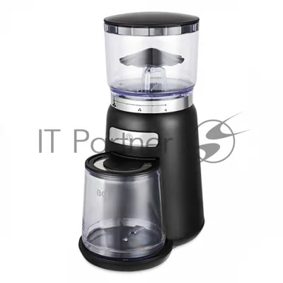Кофемолка BQ CG2001 черный, Мощность 120 Вт, Жерновая система помола, 20 степеней помола