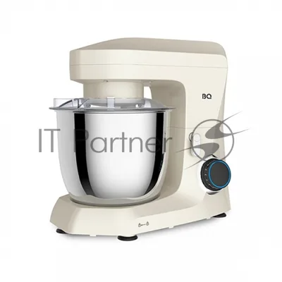 Миксер BQ MX342 кремовый, стационарный, 1600 Вт, 4.5 л, 10 скоростей