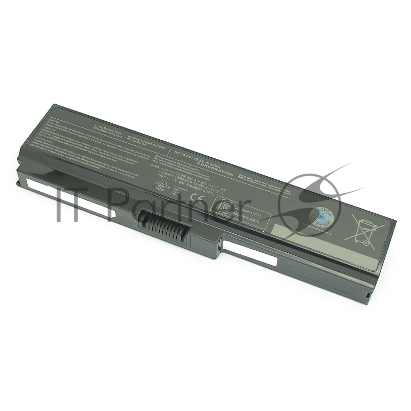 Аккумуляторная батарея для ноутбука Toshiba Satellite L750 4400mAh черный