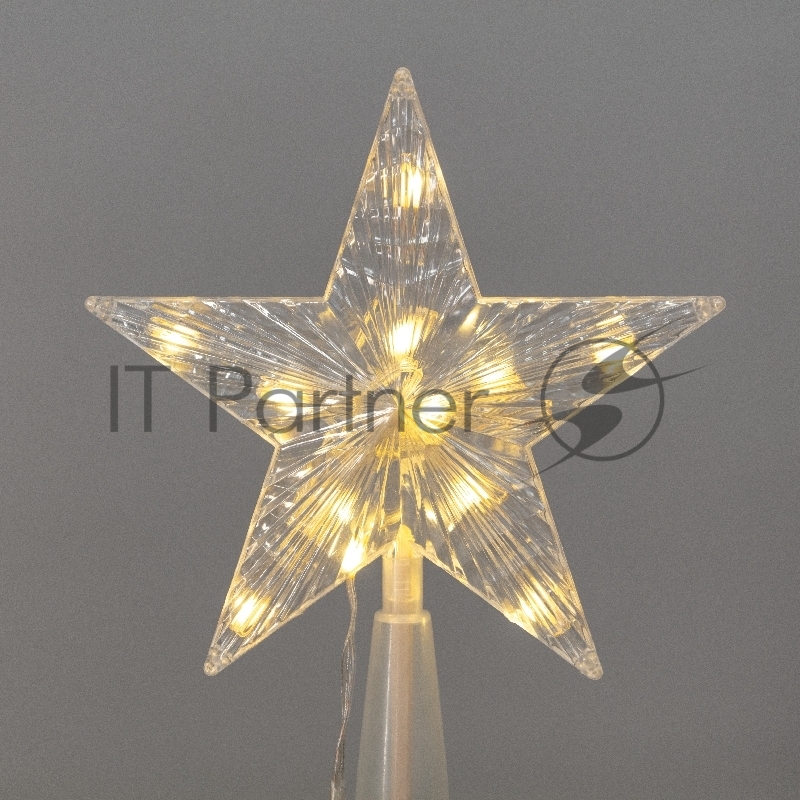 Гирлянда светодиодная Neon-night из росы с макушкой на елку 9 нитей х 2м, 200 LED, эффект водопада, теплый белый, 230В N