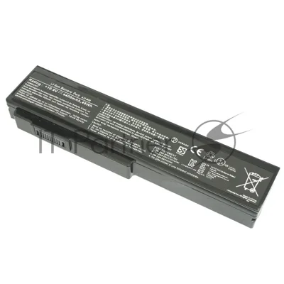 Аккумуляторная батарея для ноутбука Asus X55 M50 G50 N61 M60 N53 M51 G60 G51 4800mAh черный