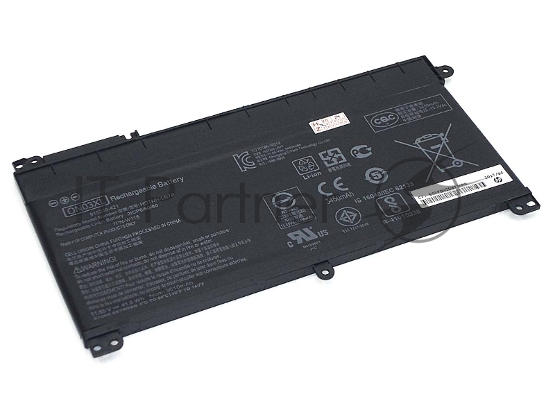 Аккумуляторная батарея для ноутбука HP M3-U X360 13.3 (ON03XL) 11.55V 41.5Wh