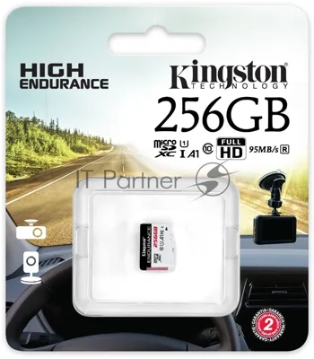 Флеш карта microSDXC 256Gb Kingston SDCE/256Gb High Endurance w/o adapter