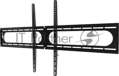 Кронштейн для телевизора Hama 00220843 черный 37"-120" макс.100кг настенный фиксированный