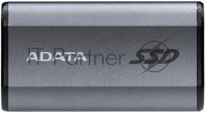 Внешний SSD ADATA Elite SE880, 2TB, USB 3.2 Gen 2x2 Type-C, R/W 2000/2000, серый