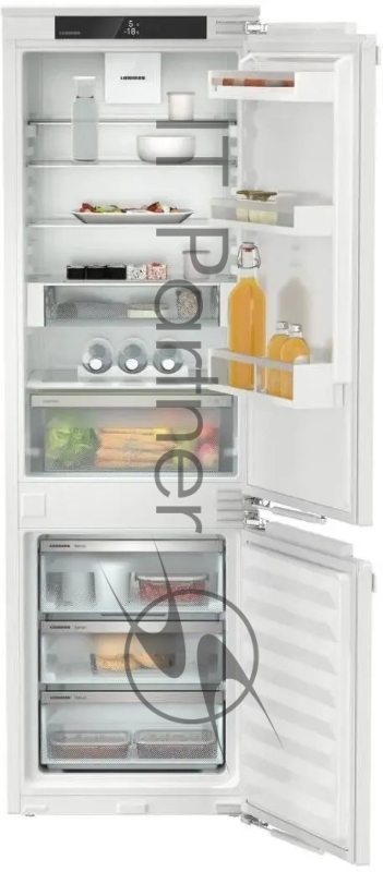 Встраиваемый холодильник Liebherr ICNd 5123 001 белый, двухкамерный, 190/83л, морозилка снизу, No Frost