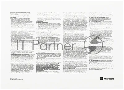 Операционная система Microsoft Windows Server Datacenter 2022 64Bit English 1pk DSP OEI DVD 16 Core (P71-09389)