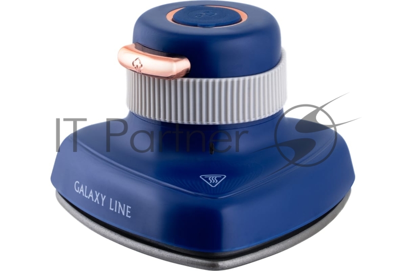 Отпариватель Galaxy Line GL 6286, синий, ручной, 900 Вт, контейнер для воды 50 мл