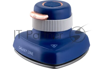 Отпариватель Galaxy Line GL 6286, синий, ручной, 900 Вт, контейнер для воды 50 мл