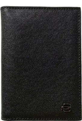 Обложка для документов Piquadro Black Square PP5256B3/N, черный, натур.кожа