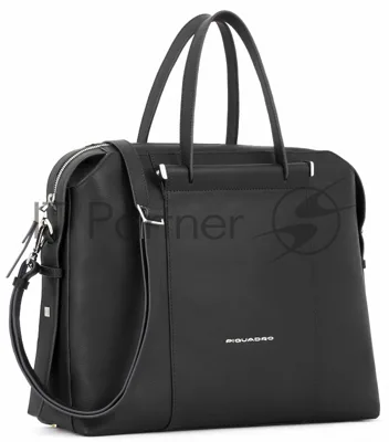 Сумка женская Piquadro Circle CA4577W92/N черный натур.кожа