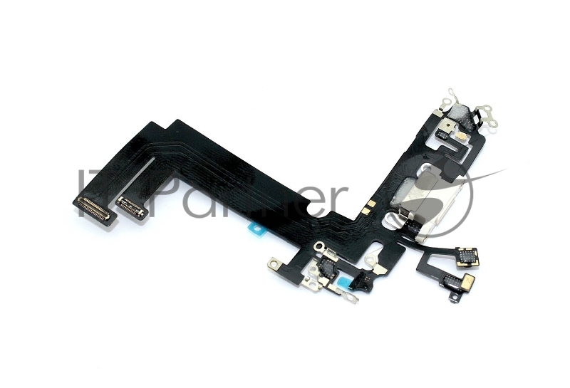 Шлейф с разъемом зарядки и микрофоном для Apple iPhone iPhone 12 Mini, белый