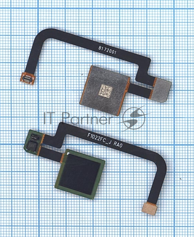 Шлейф со сканером отпечатка пальца для Xiaomi Mi Max 2 черный