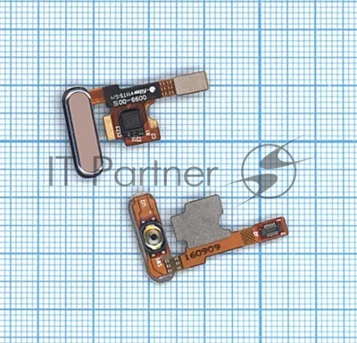 Шлейф со сканером отпечатка пальца для Xiaomi Mi 5 золотой