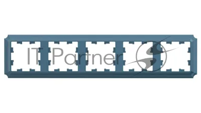Рамка ATLASDESIGN ANTIQUE 5-постовая рамка, универсальная, ИЗУМРУД