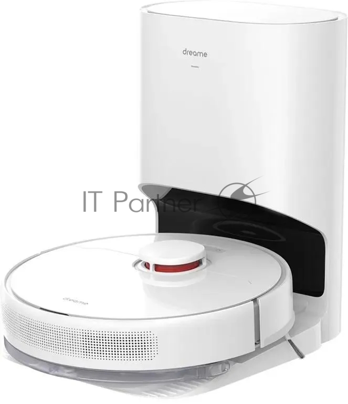 Робот-пылесос DreameBot Robot Vacuum and Mop D9 Plus белый, 3200 мА*ч Li-Ion, уборка влажная/сухая, пылесборник контейнер 0.4 л