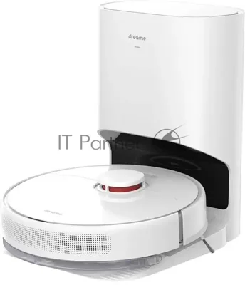 Робот-пылесос DreameBot Robot Vacuum and Mop D9 Plus белый, 3200 мА*ч Li-Ion, уборка влажная/сухая, пылесборник контейнер 0.4 л