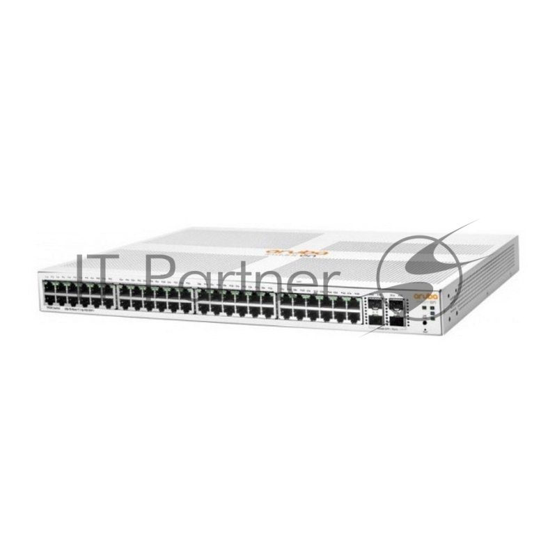 Коммутатор HPE Aruba Instant On 1930 48G Class4 PoE 4SFP/SFP+ 370W (JL686B), 48×1 Гбит/с PoE + 4×10 Гбит/с SFP+, управляемый