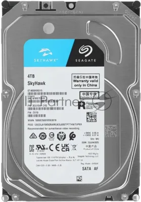 Жесткий диск HDD Seagate SkyHawk 4Tb 5400rpm SATA 256Mb 3.5"
