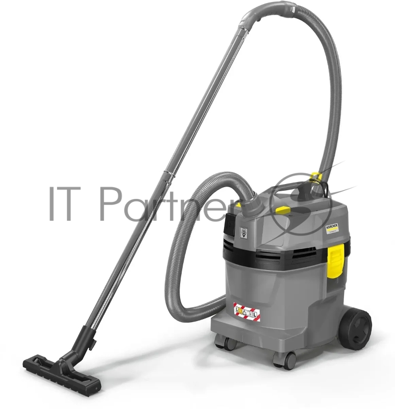 Пылесос строительный Karcher NT 22/1 Ap Te серый, 1300 Вт, уборка сухая/влажная, пылесборник мешок/контейнер, 22 л